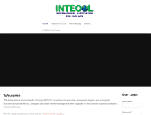 Tablet Screenshot of intecol.org